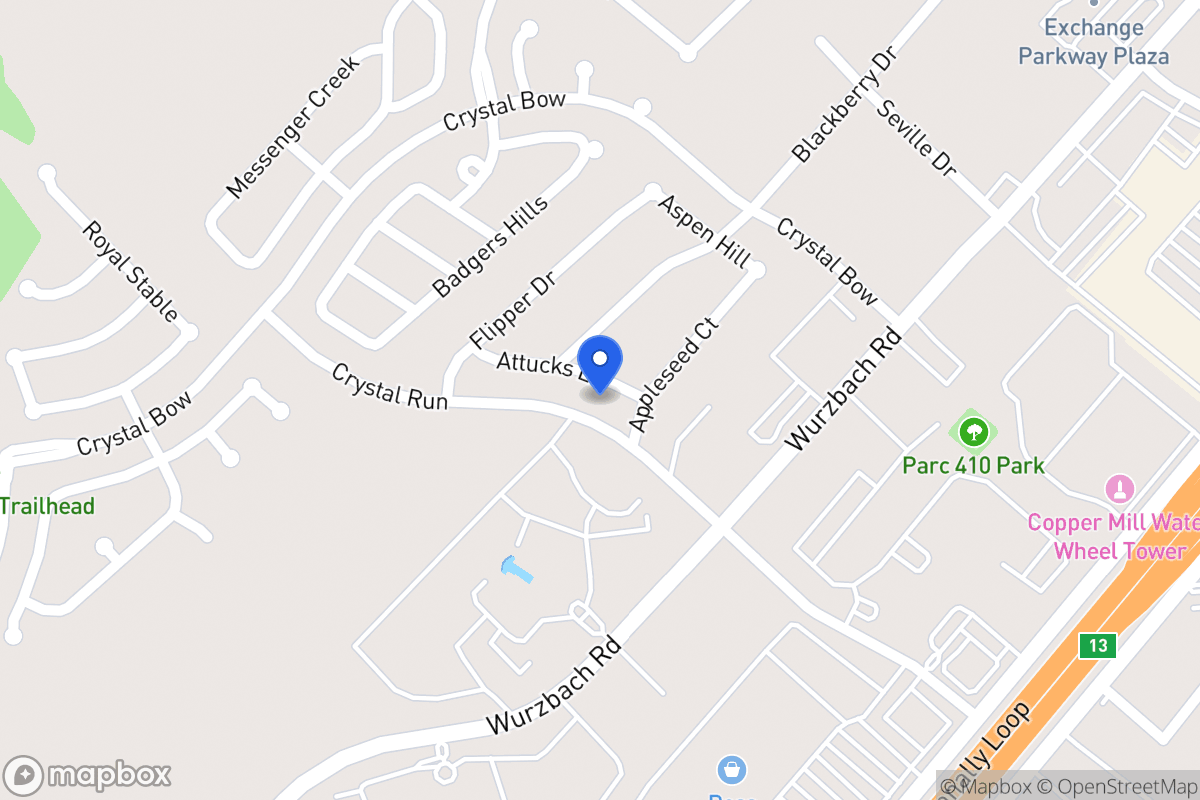 Map of 6312  Attucks Ln