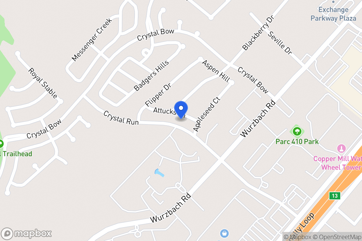 Map of 6316  Attucks Ln