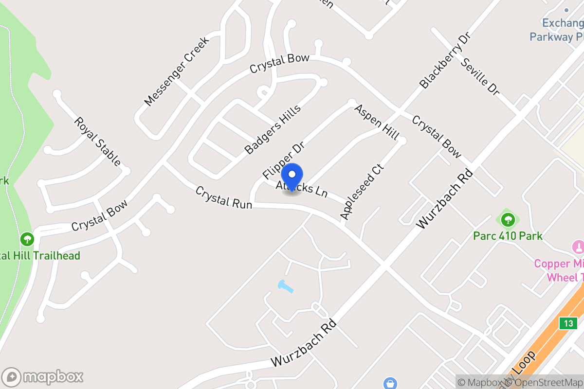 Map of 6408  Attucks Ln
