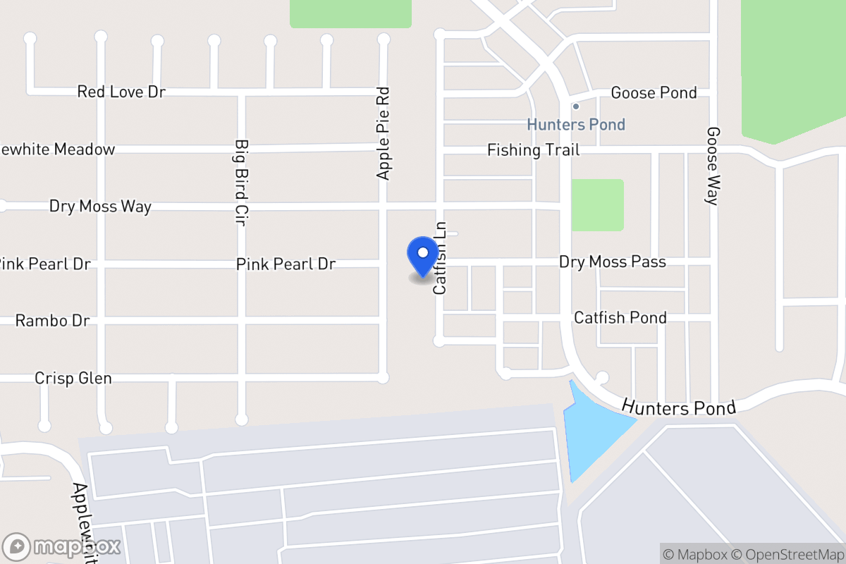Map of 10607  Catfish Ln