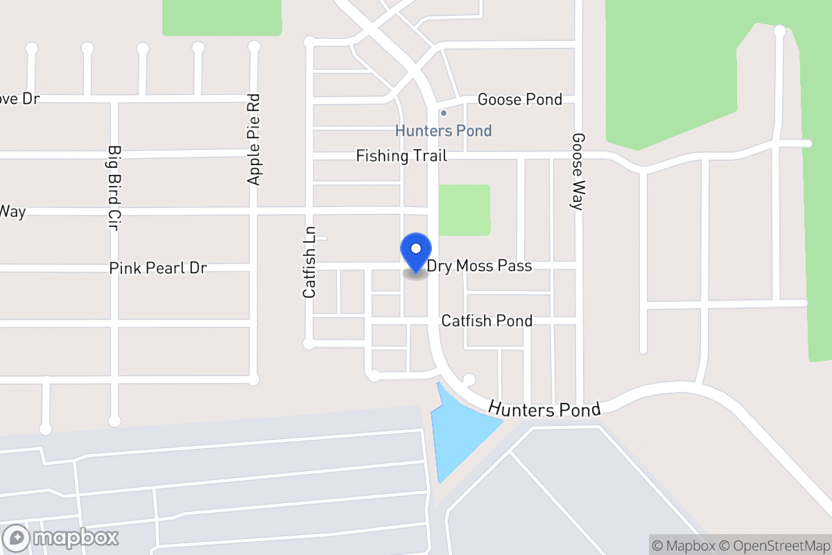 Map of 10603  Hunters Pond
