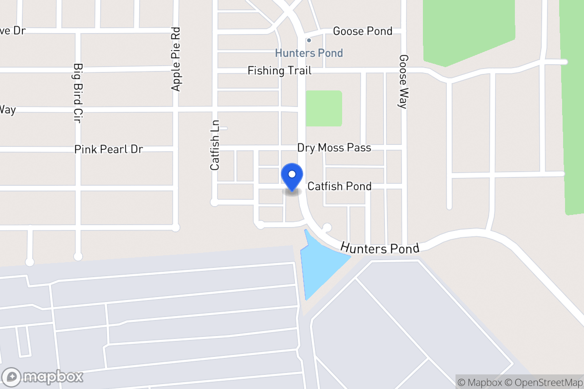 Map of 10703  Hunters Pond Road