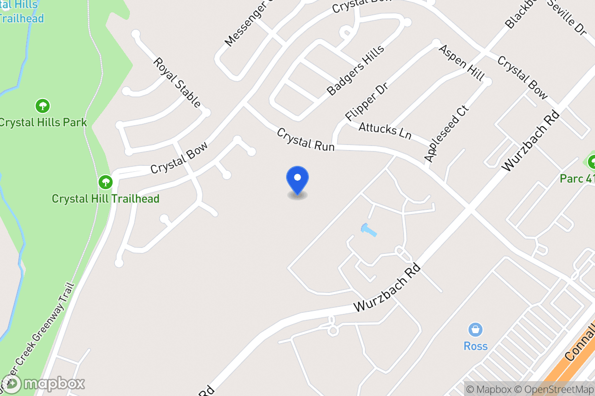Map of Crystal Run
