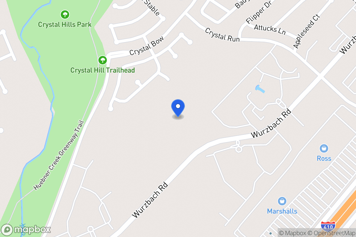 Map of Duane Dr