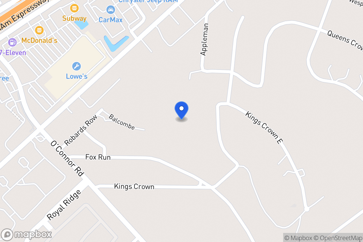 Map of 6235  Balcombe