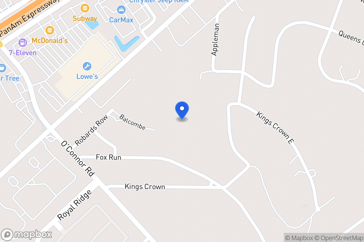 Map of 6231  Balcombe