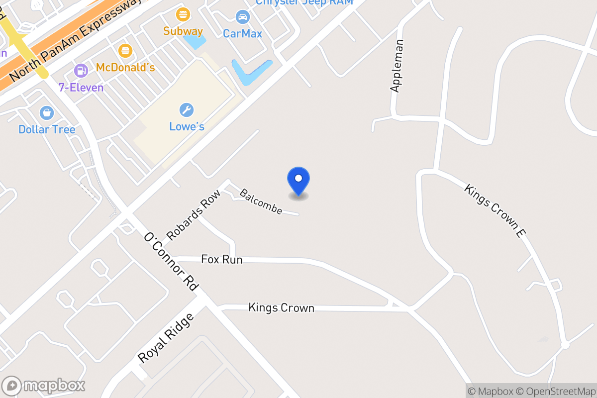 Map of 6219  Balcombe