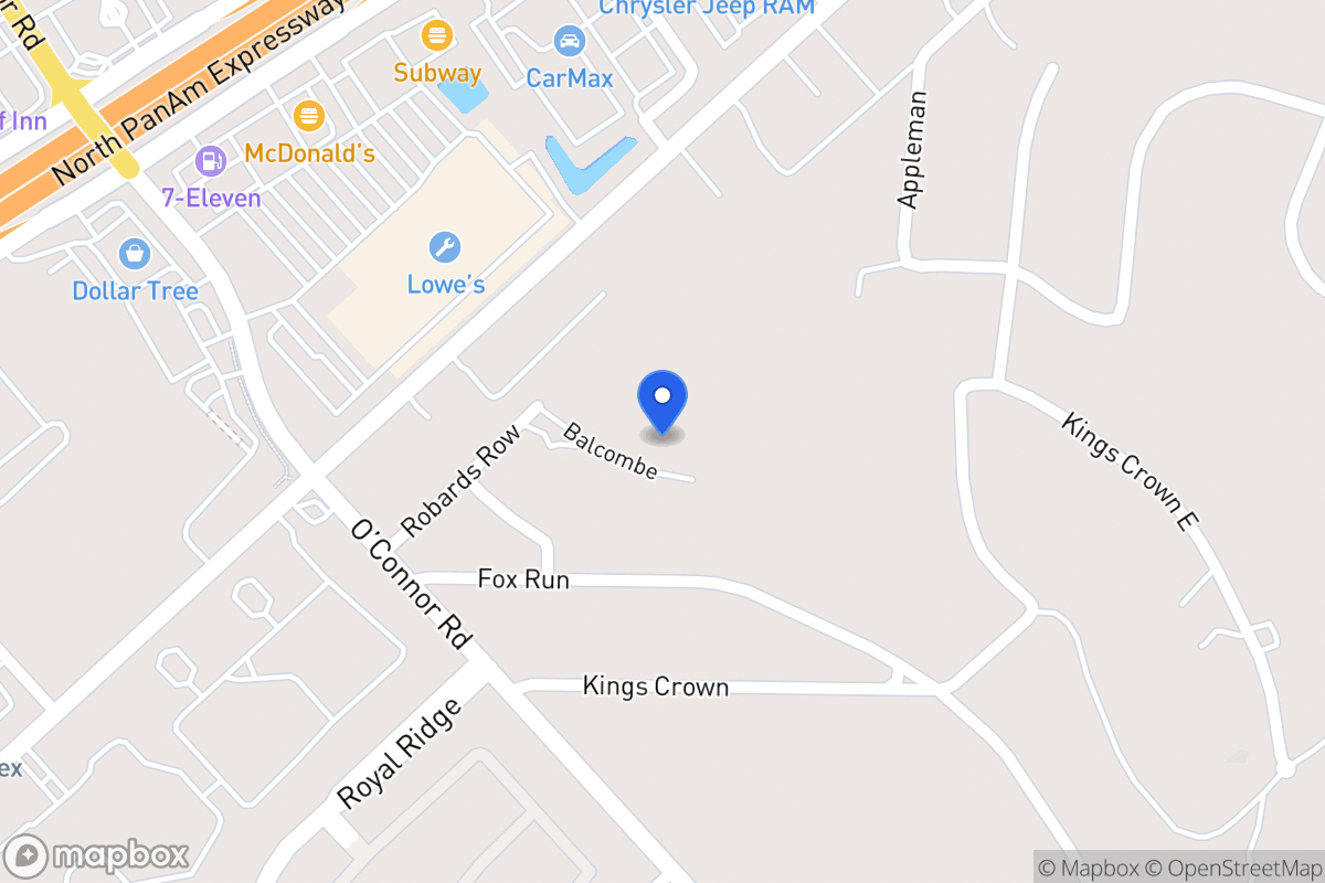 Map of 6215  Balcombe