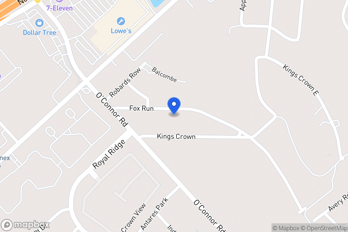 Map of 6370  Fox Run