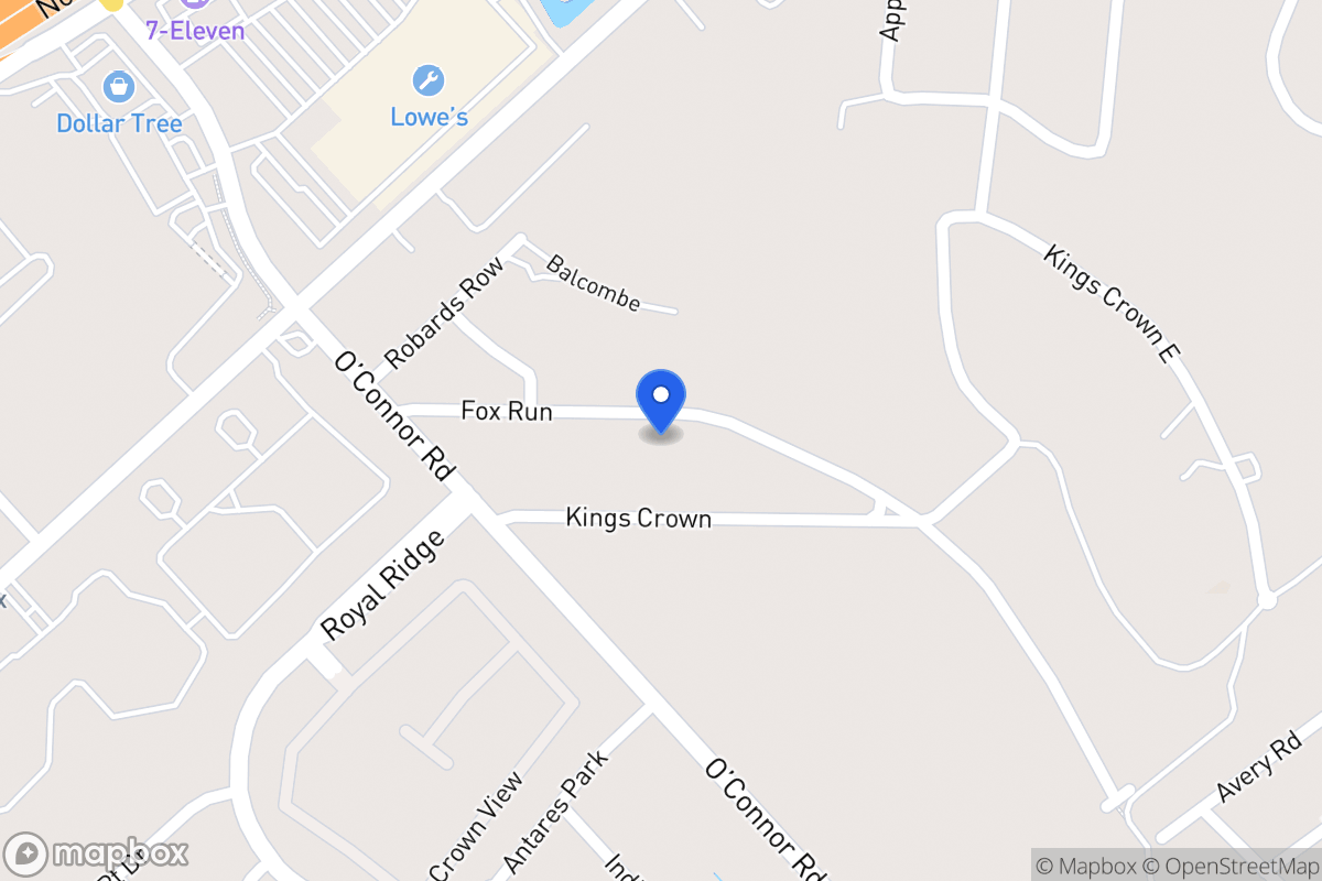 Map of 6372  Fox Run
