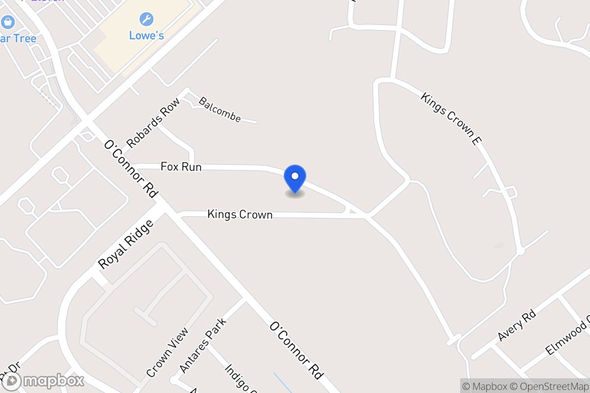Map of 6440  Fox Run