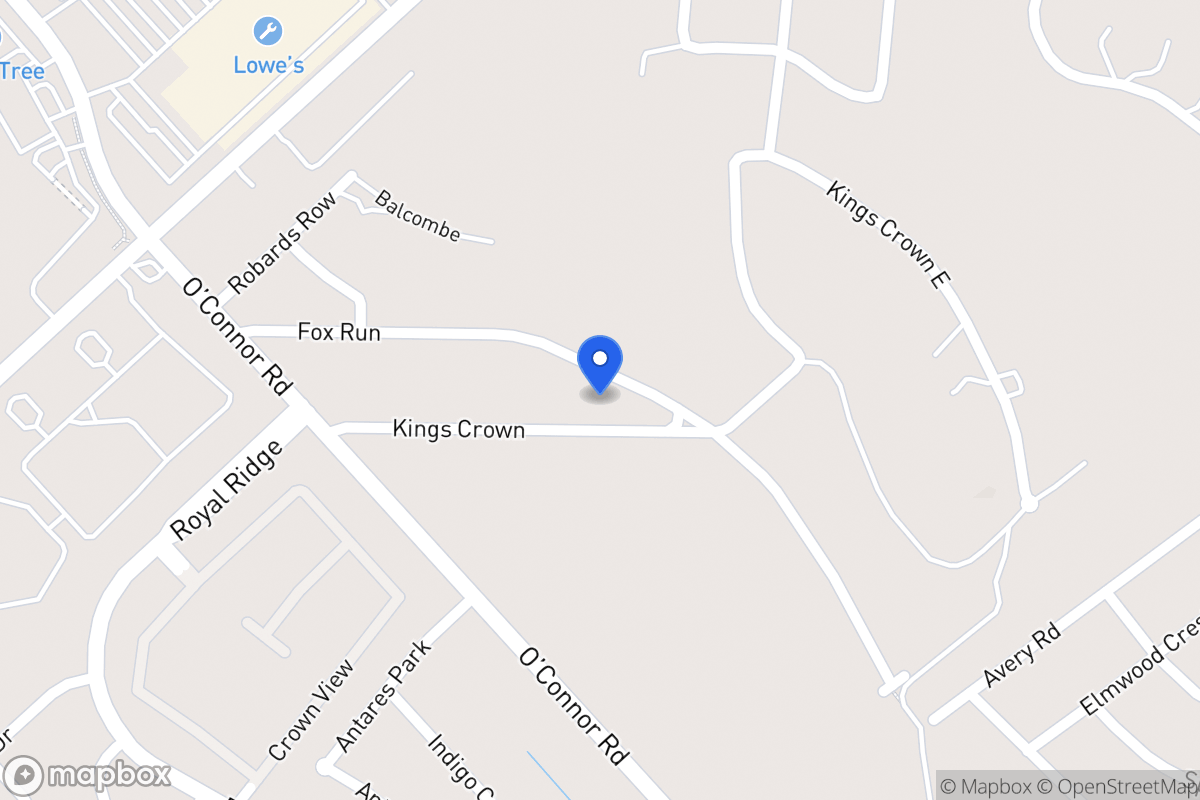 Map of 6444  Fox Run