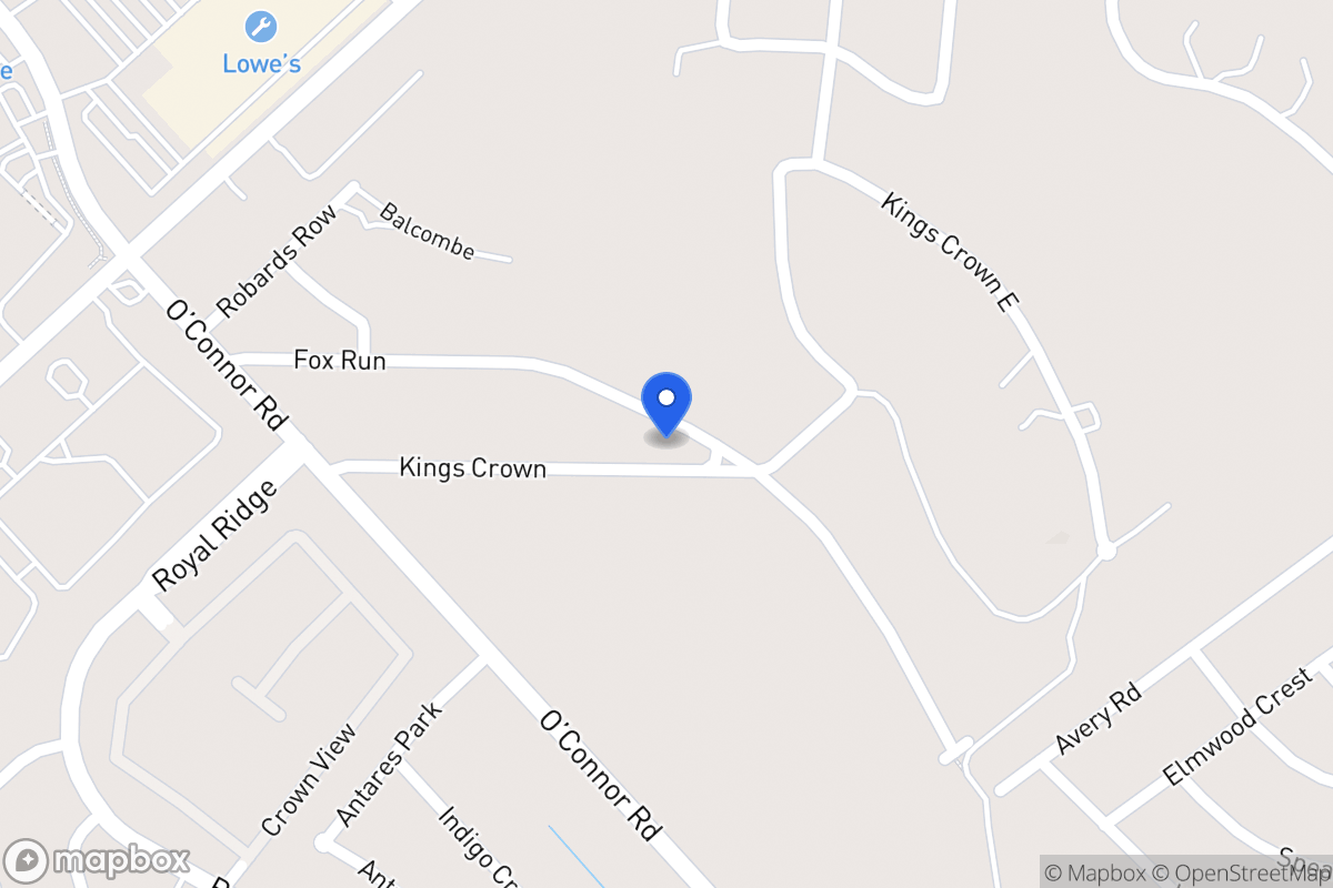 Map of 6449  Kings Crown W