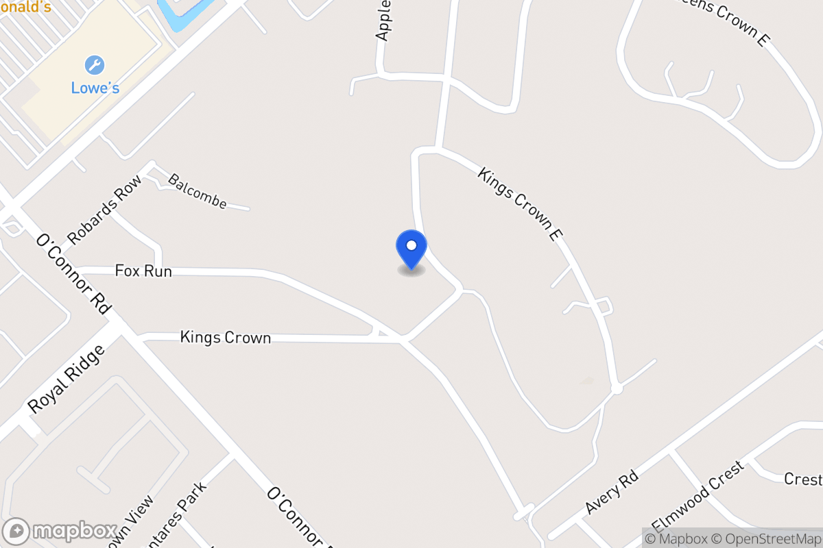 Map of 6508  Kings Crown W