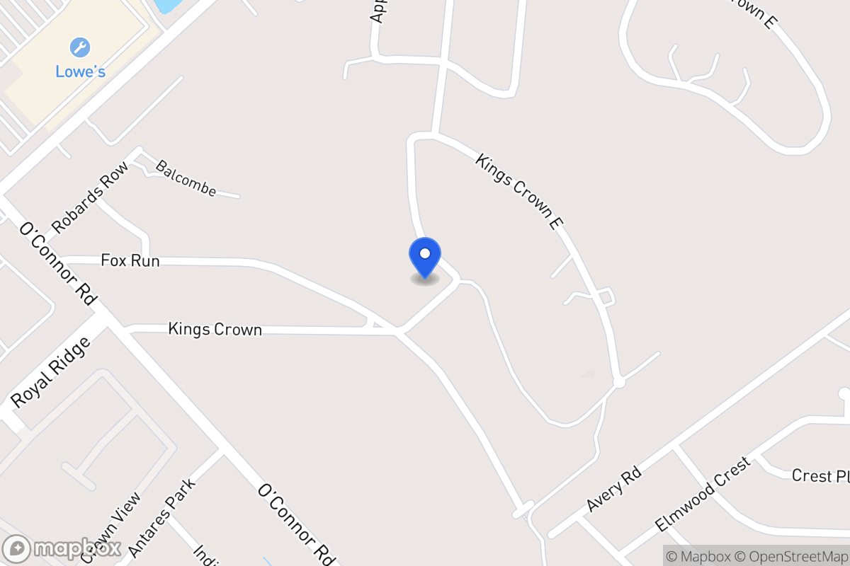 Map of 6502  Kings Crown W
