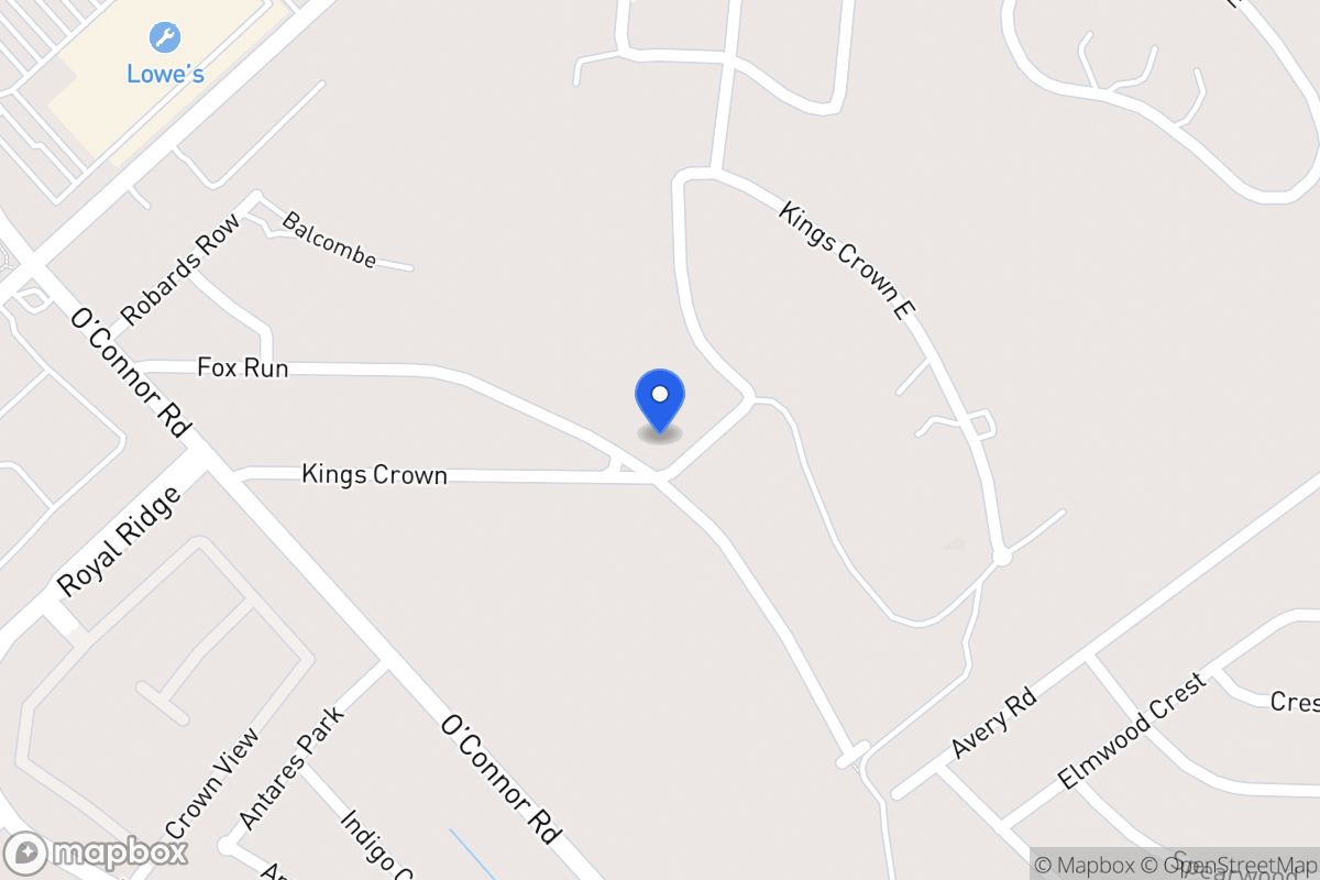 Map of 6495  Kings Crown W