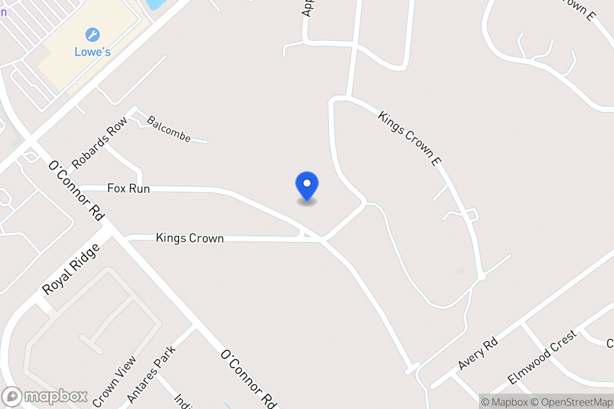 Map of 6481  Fox Run