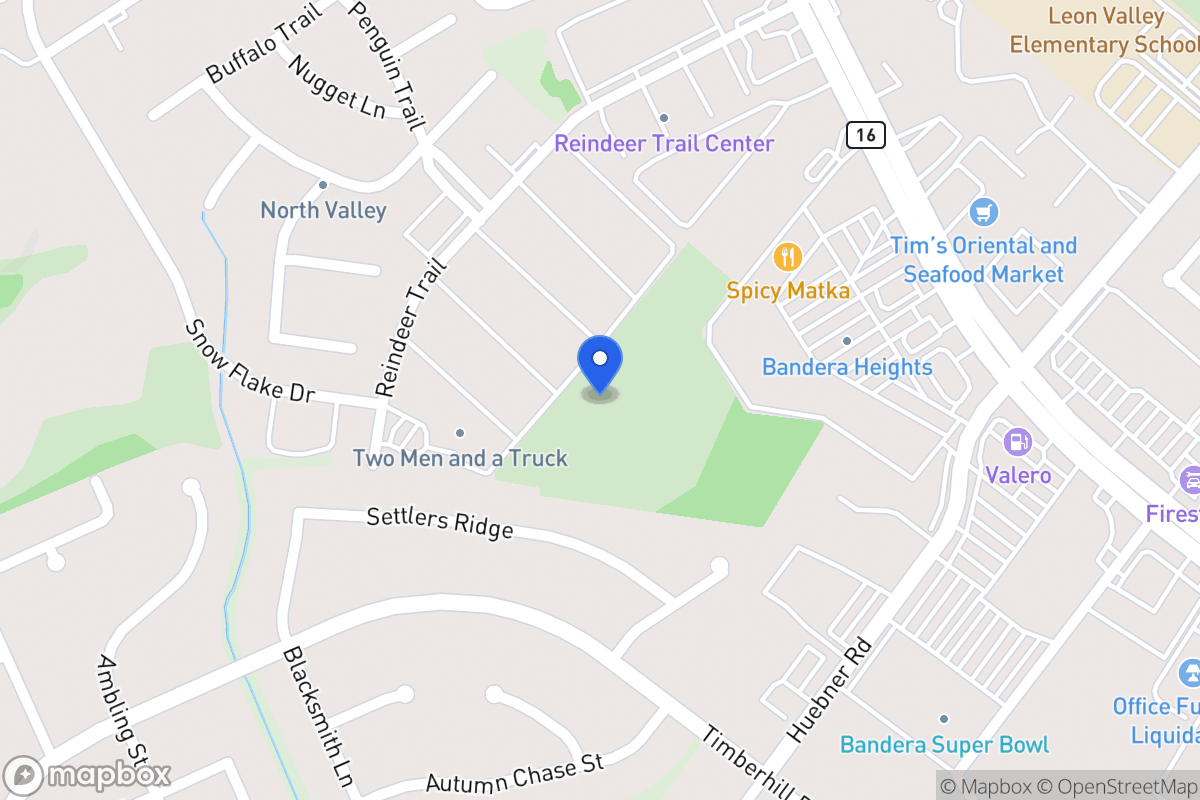 Map of 7512  Bandera Rd