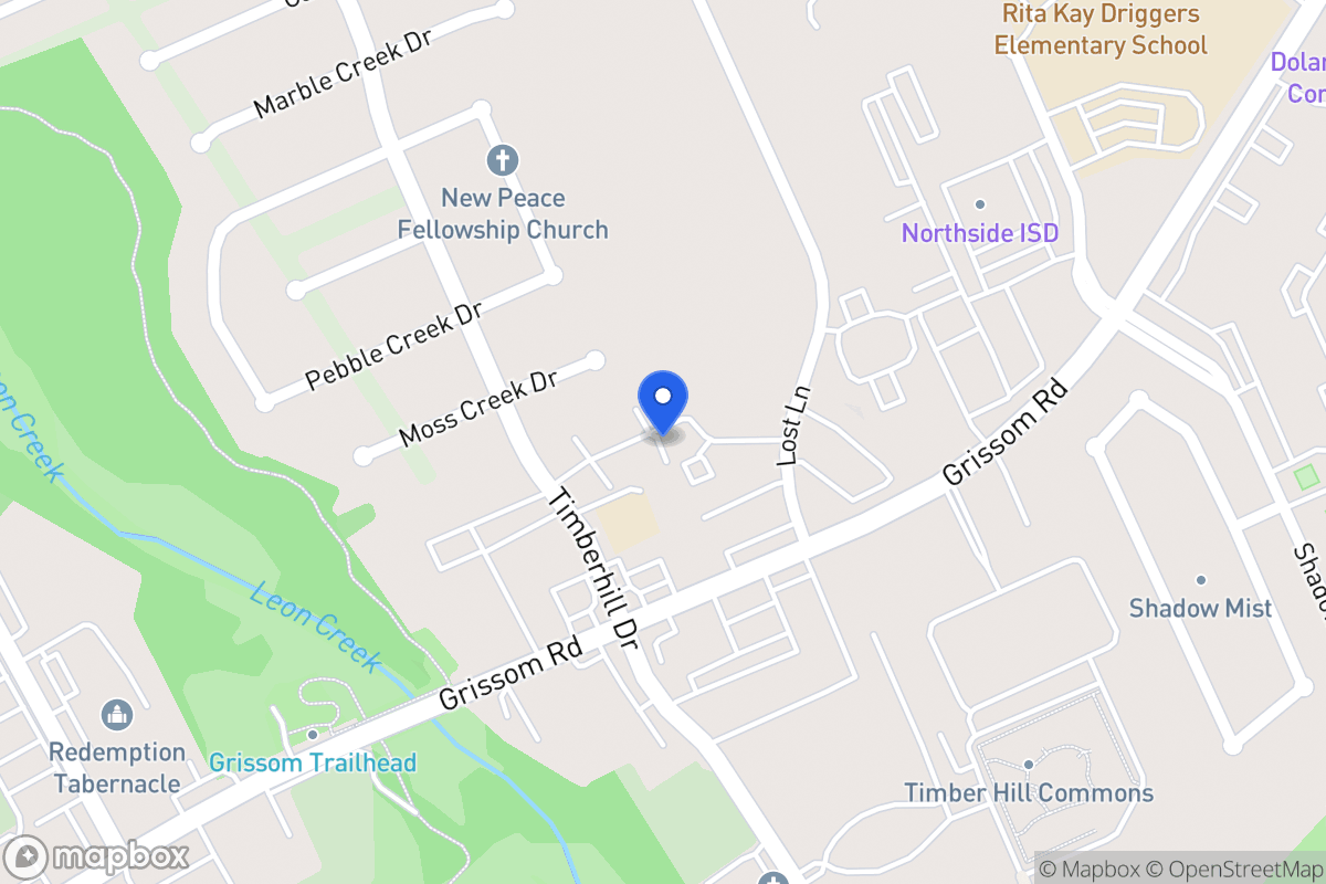 Map of 5544  Timberhill