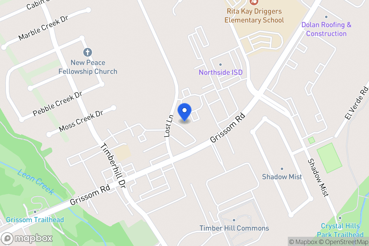 Map of 5505  Lost Ln