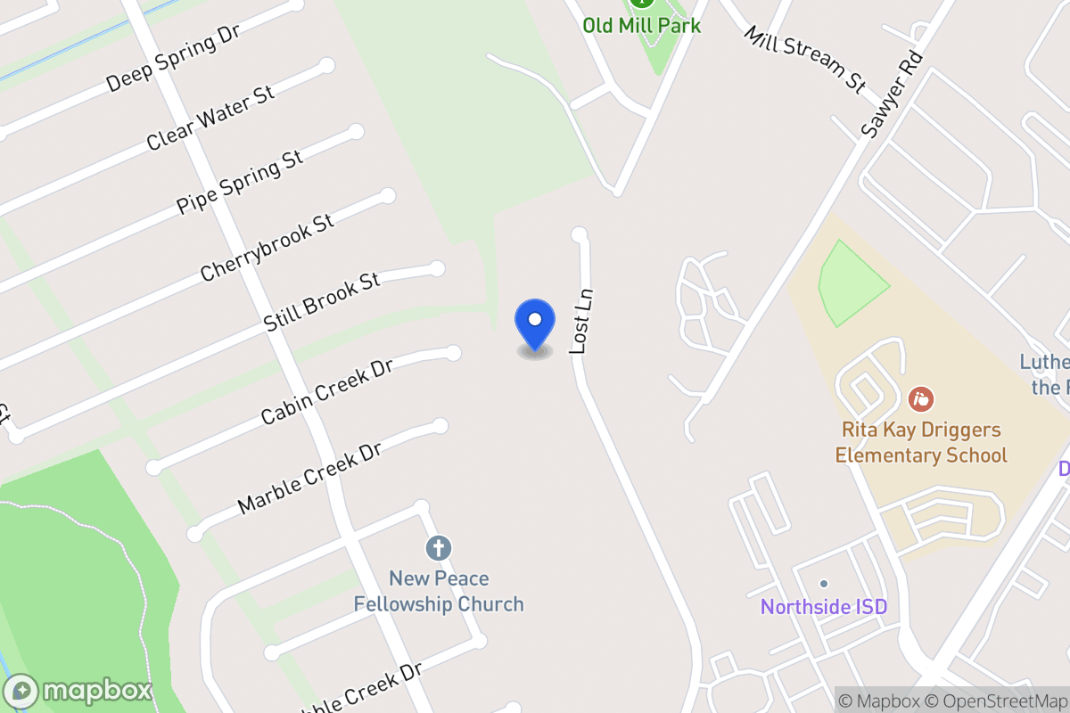 Map of 5603  Lost Ln