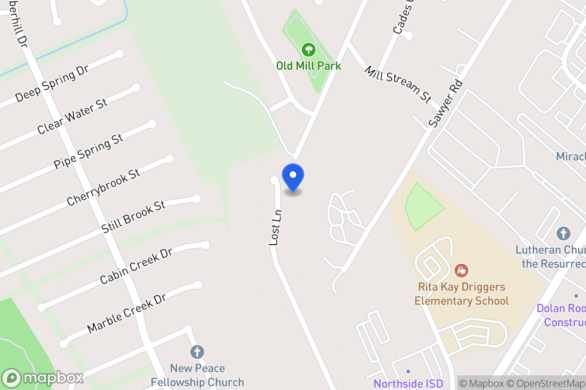 Map of 5626  Lost Ln