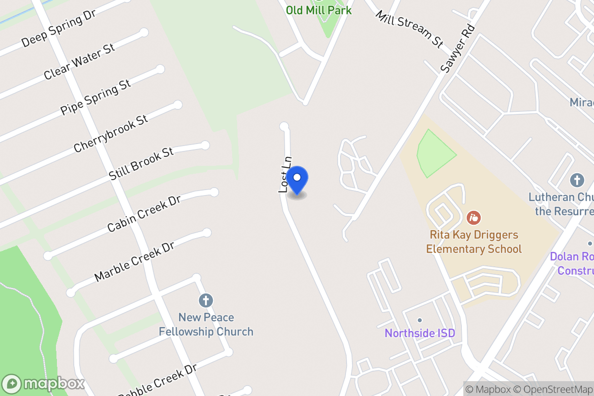 Map of 5550  Lost Ln