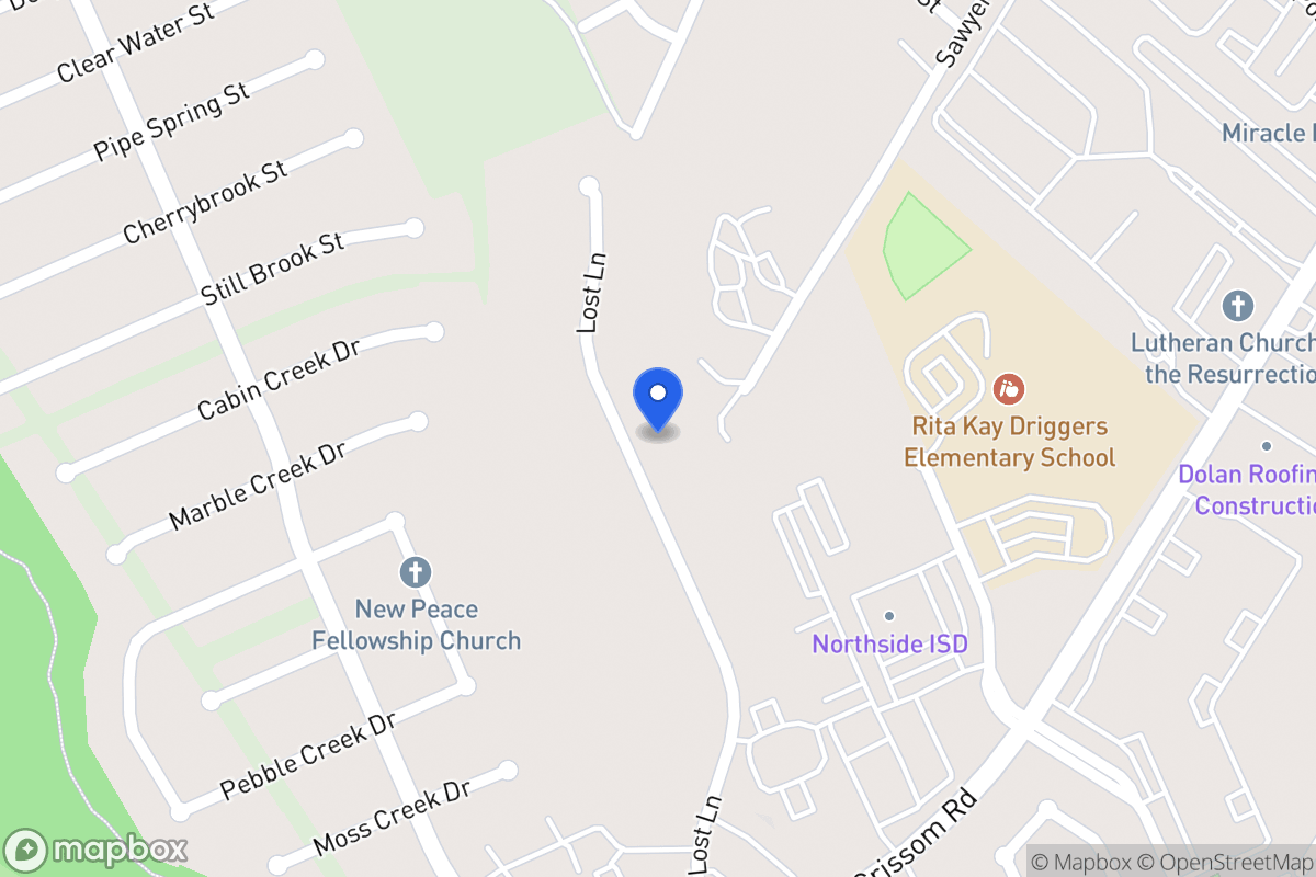Map of 5534  Lost Ln
