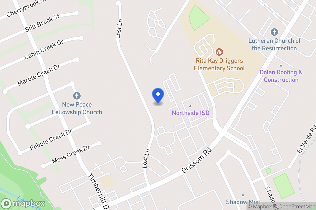 Map of 5502  Lost Ln