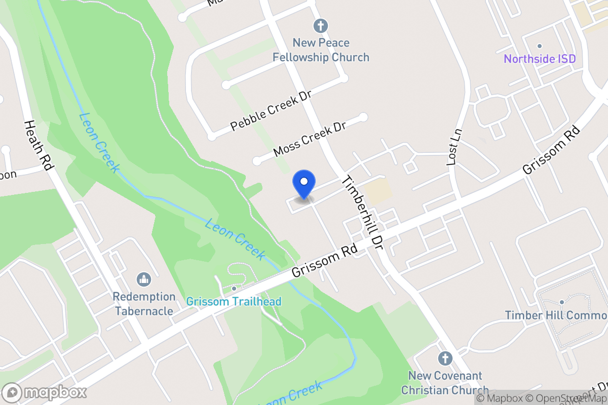 Map of 5555  Timberhill