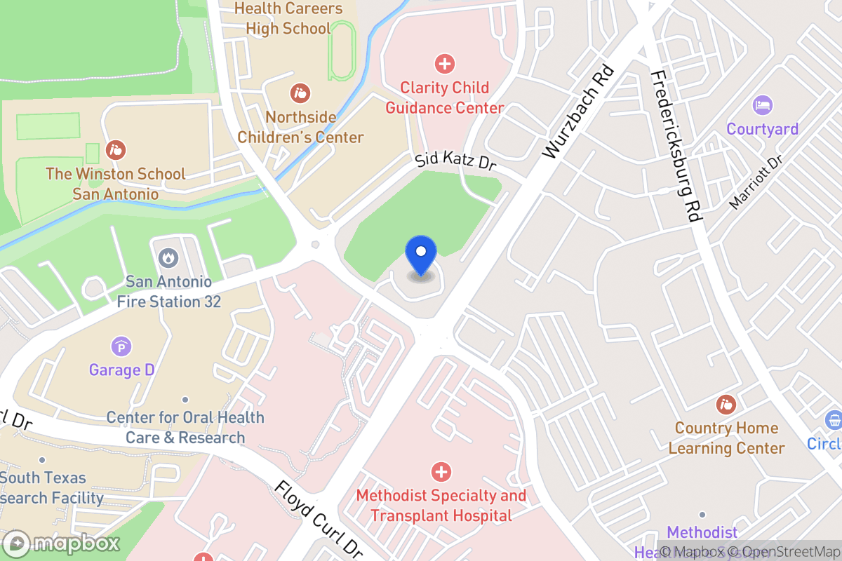 Map of 8310  Ewing Halsell Dr