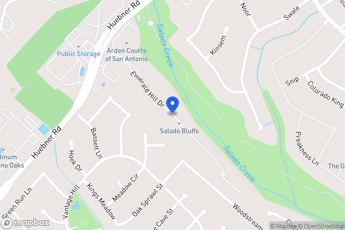 Map of 14243  Emerald Hill Dr