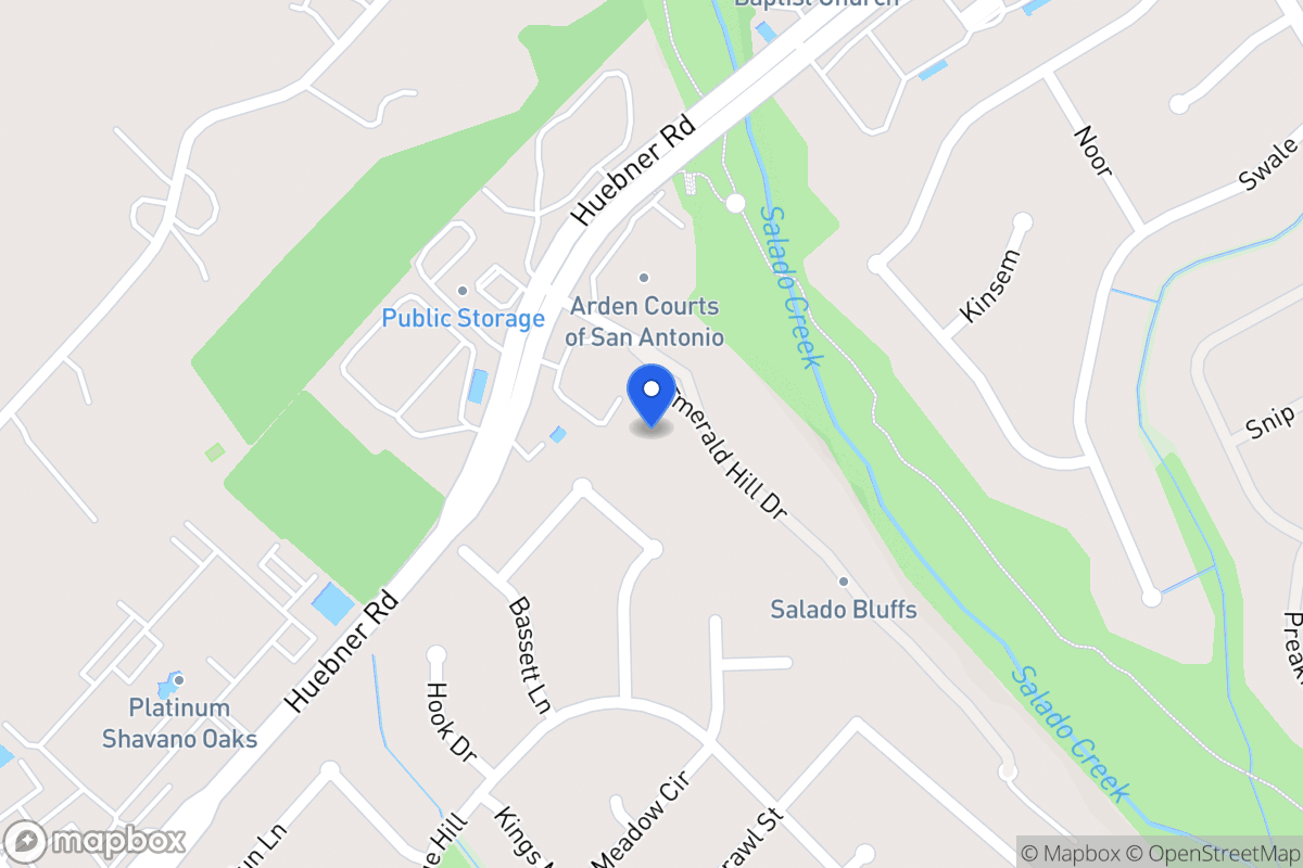 Map of 14234  Emerald Hill Dr
