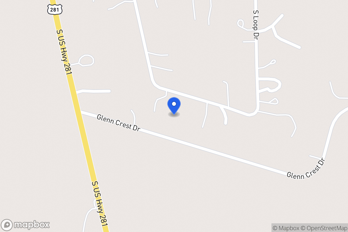 Map of 392  South Loop Dr, Blanco, Tx 78606, Blanco