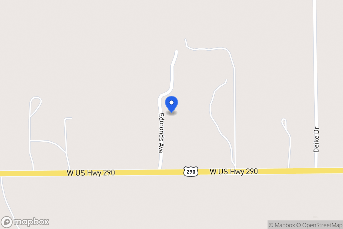 Map of 214  Edmonds Ave, Johnson City, Tx 78636, Johnson City