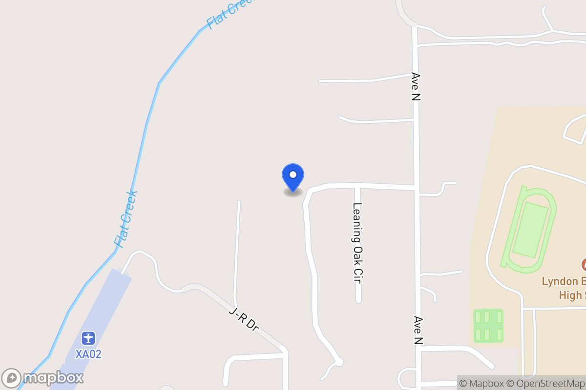 Map of 114  Winding Oak , Johnson City, Tx 78636, Johnson City