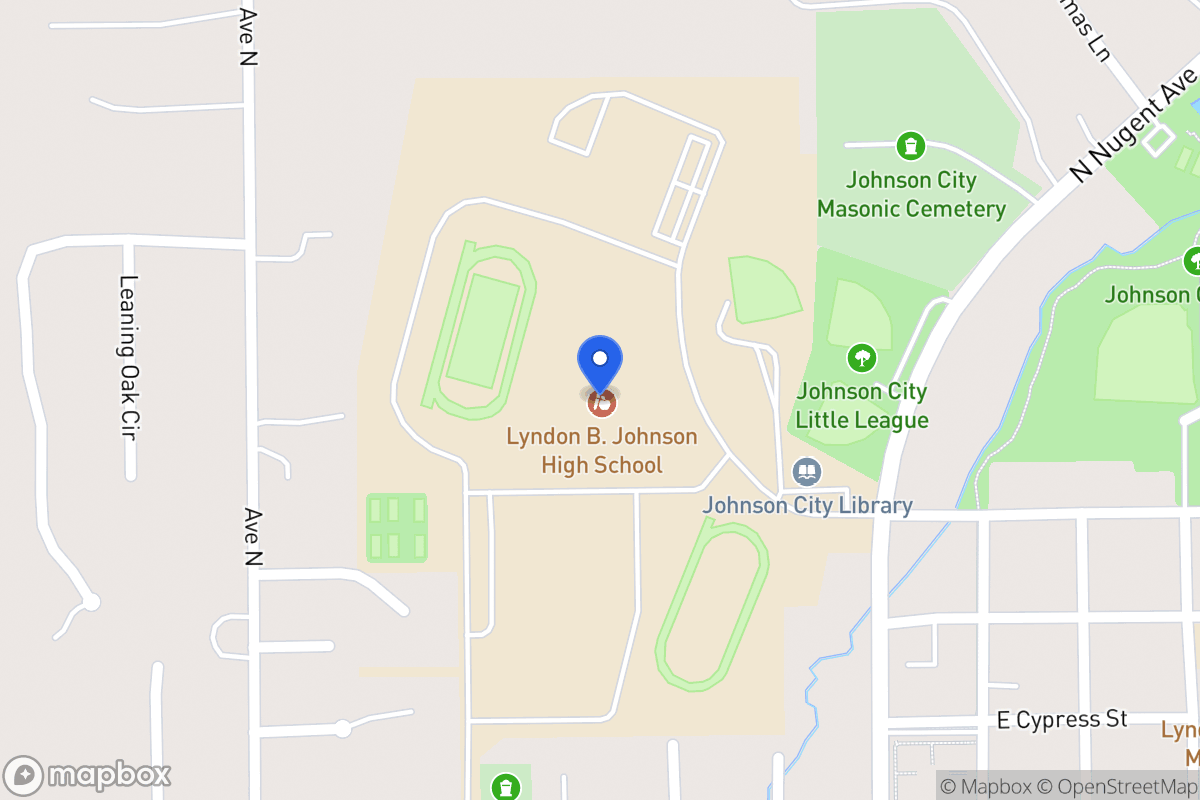Map of , , Tx