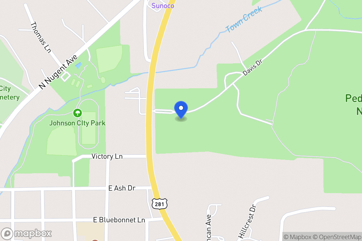 Map of 404 N Us Hwy 281 , Johnson City, Tx 78636, Johnson City