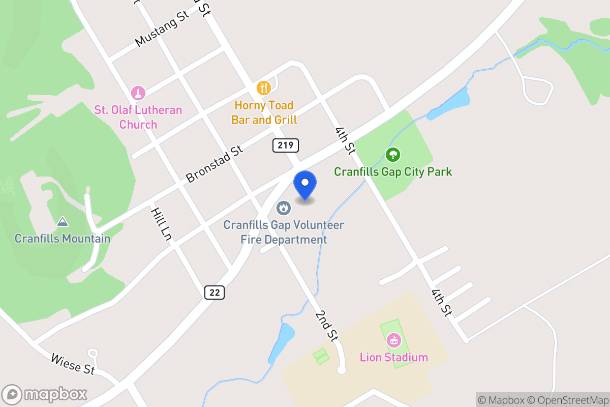 Map of 0  E Hwy 22 , Cranfills Gap,, Cranfills Gap