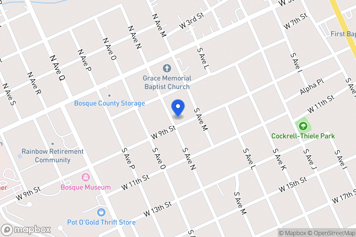Map of 1215  W 9th St , Clifton,, Clifton