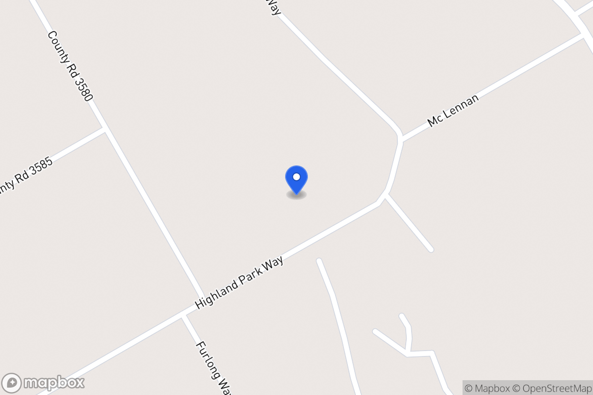 Map of 688  Highland Pkwy , China Spring,, China Spring
