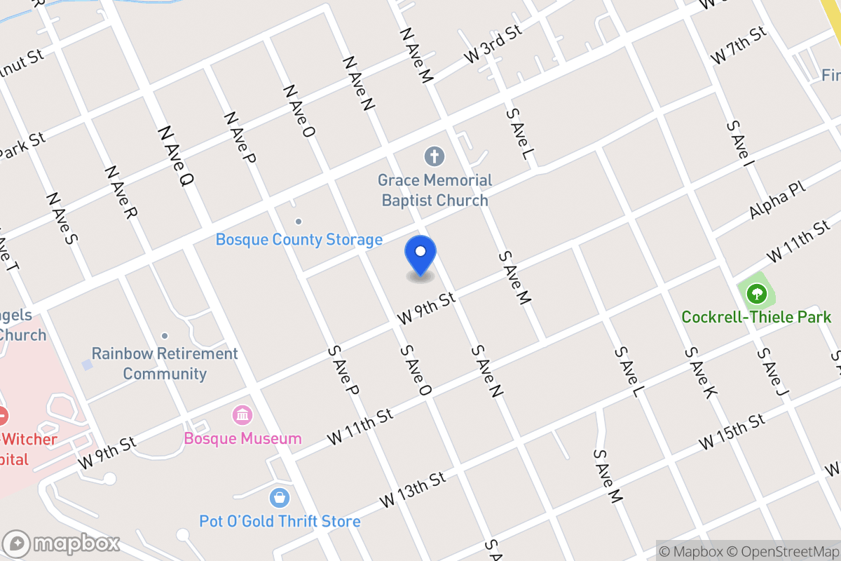 Map of 1303  W 9th St , Clifton,, Clifton