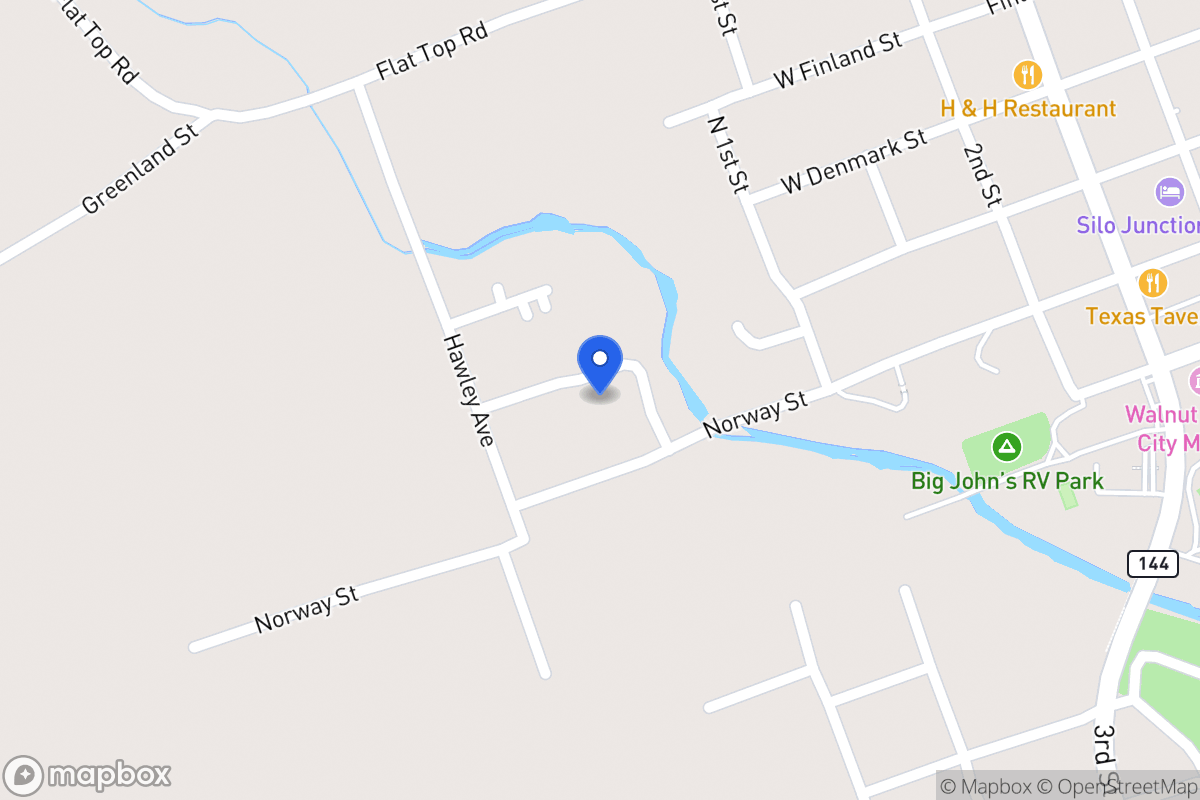 Map of 0  W Sweden St , Walnut Springs,, Walnut Springs