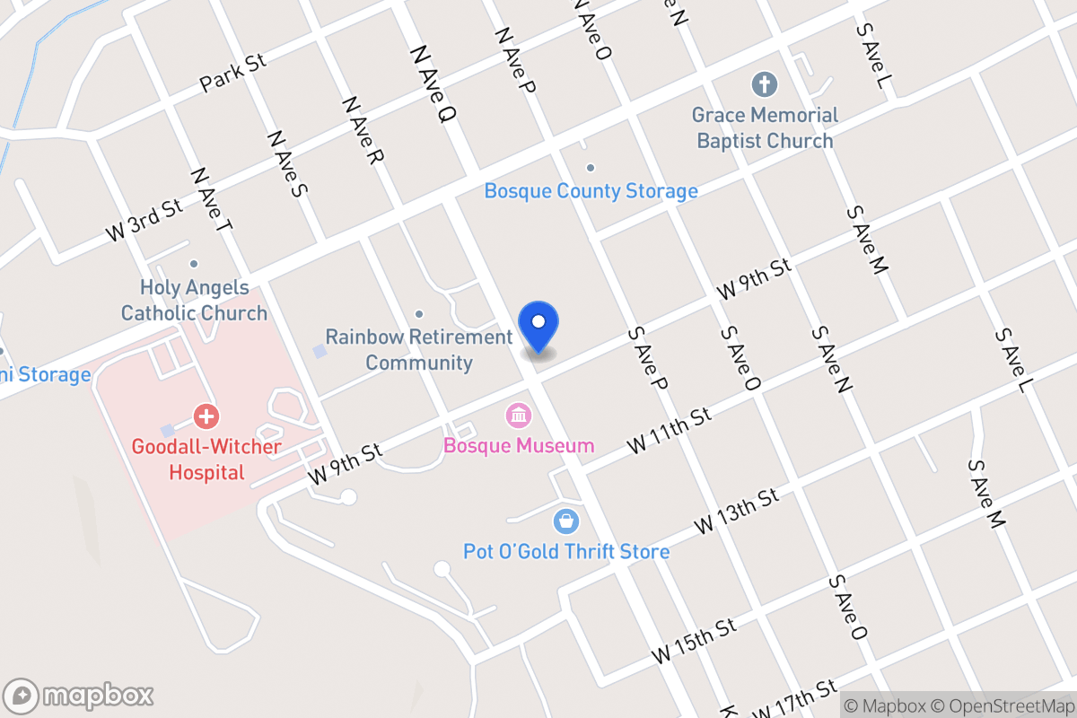 Map of 214  S Avenue Q , Clifton,, Clifton
