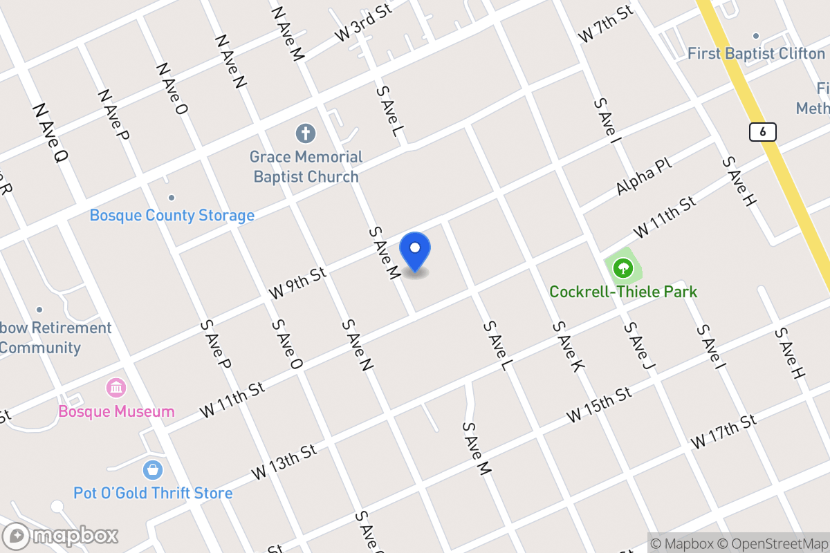 Map of 300  S Avenue M , Clifton,, Clifton