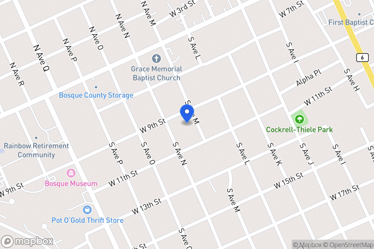 Map of 303  S Avenue M , Clifton,, Clifton