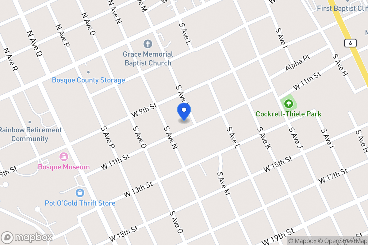Map of 1203  W 11th St , Clifton,, Clifton