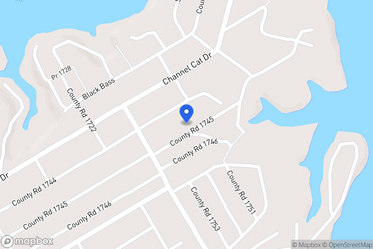 Map of 275  Cr 1745 , Clifton,, Clifton