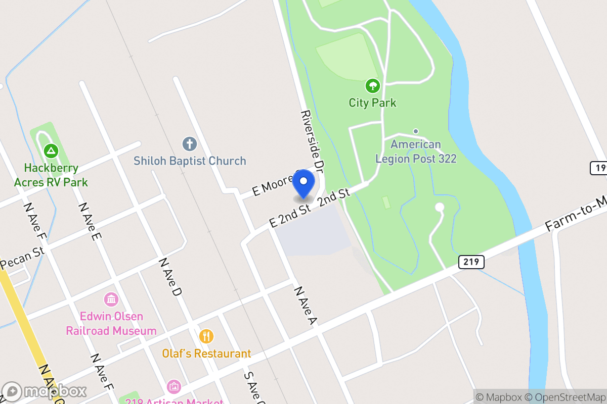 Map of 214  E 2nd St , Clifton,, Clifton