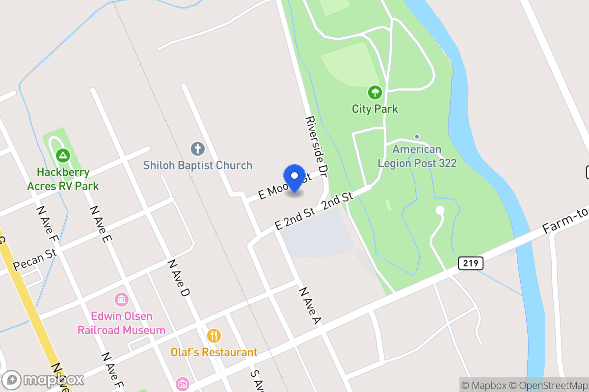 Map of 213  Moore St , Clifton,, Clifton